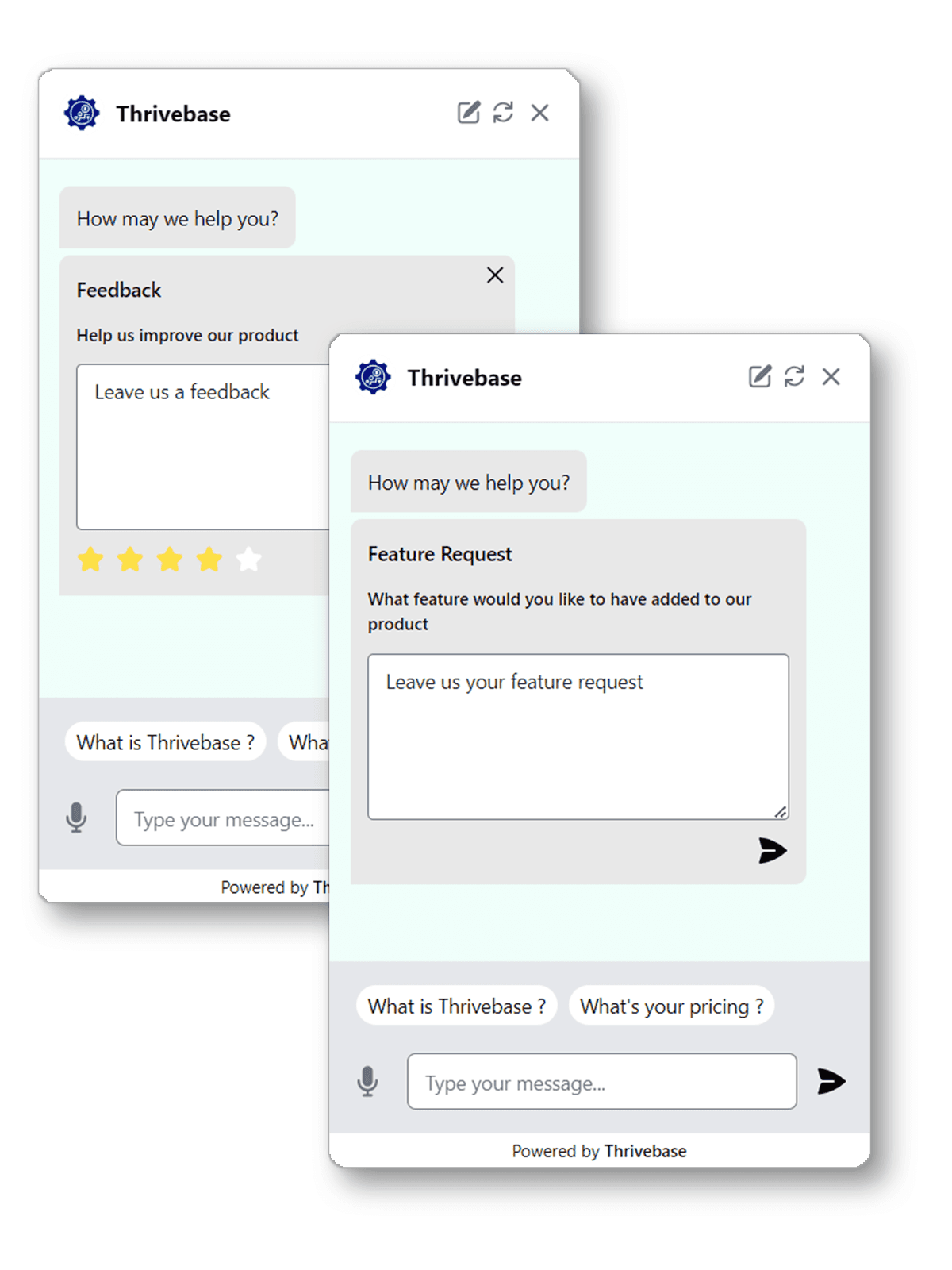 Thrivebase Chatbots and Documents